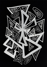 Кристаллическая живопись: Кристаллическая линия: Алмаз (Diamond)